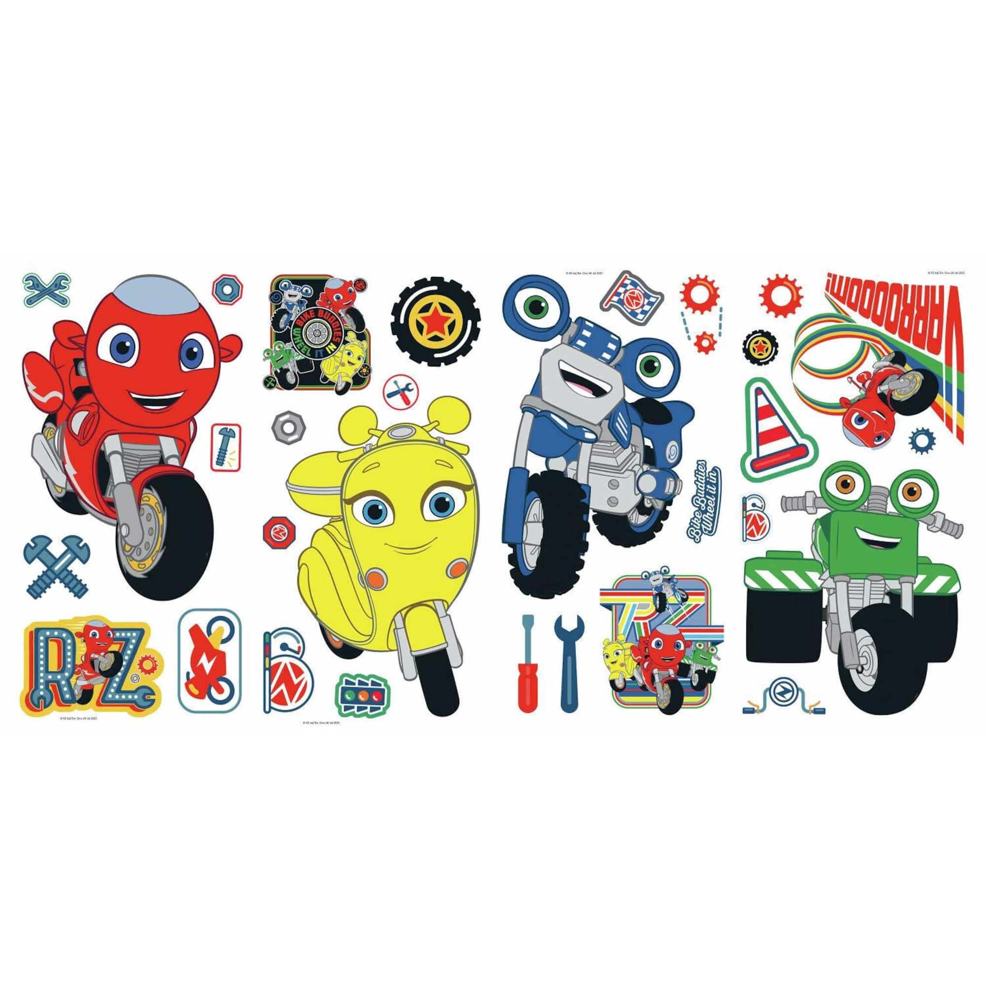 RoomMates Ricky Zoom Peel & Stick Wall Decals